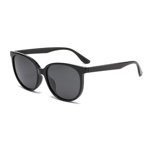 Simple Series Daily Solid Color Leopard Print Gradient Color Unisex Sunglasses h5