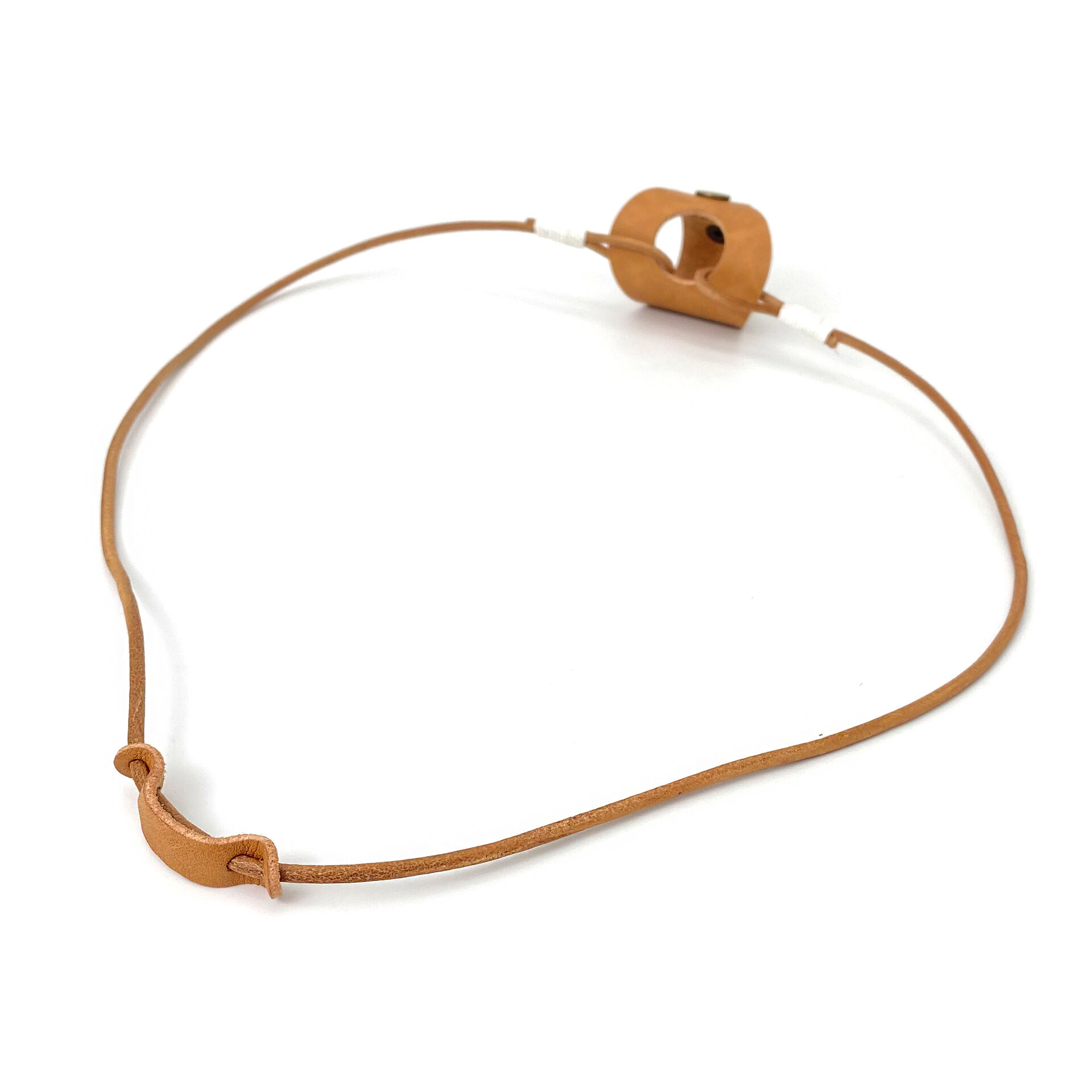 Simple Series Retro Solid Color Leather Sunglasses Accessories h5 Picture5