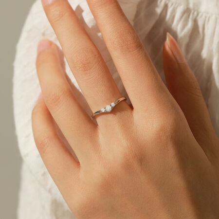 Luxurious Series Simple Crown S925 Rhodium Plating Moissanite Women's Moissanite Rings 2