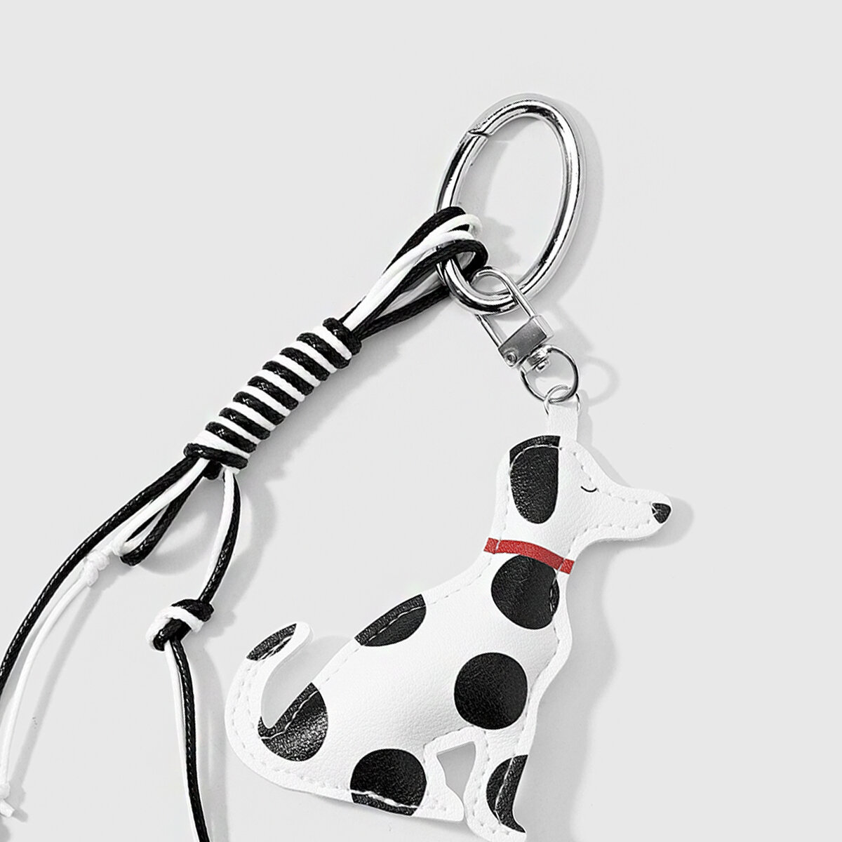 Simple Series Cute Puppy Twist Cartoon Star Leather Bag Charms h5 Picture5