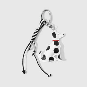 Simple Series Cute Puppy Twist Cartoon Star Leather Bag Charms h5