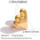 Gold Color/One Size/Style1