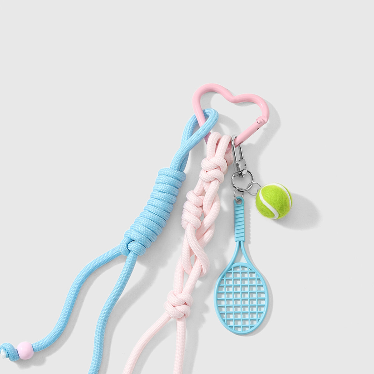 Simple Series Daily Bow Knot Twist Mixed Color Polyester Bag Charms h5 Picture5