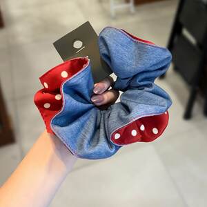 Simple Series Sweet Polka Dots Fabric Scrunchies h5 Picture5