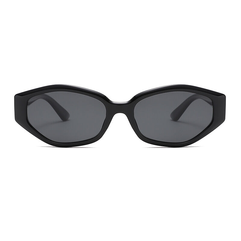 Simple Series Casual Solid Color Key Gradient Color Unisex Sunglasses h5 Picture4