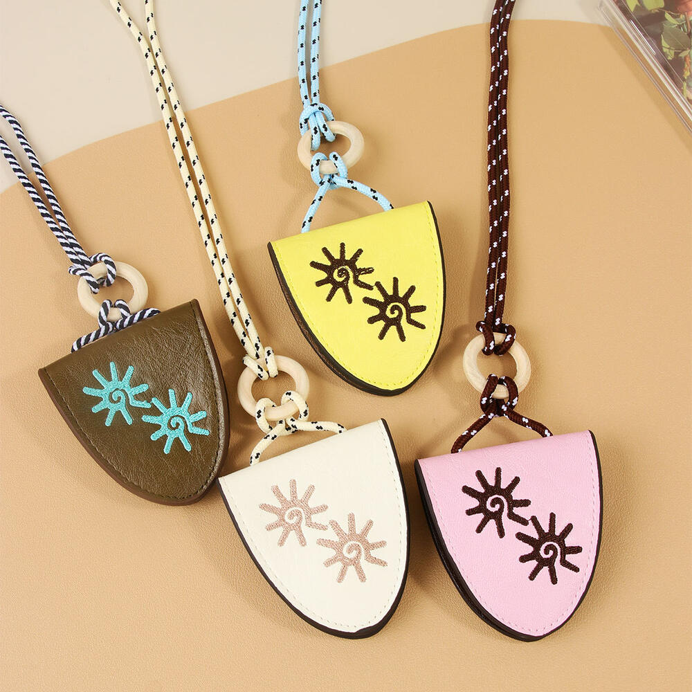 Ethnic Series Daily Sun Mixed Color Pu Bag Charms Sunglasses Clips h5Picture3