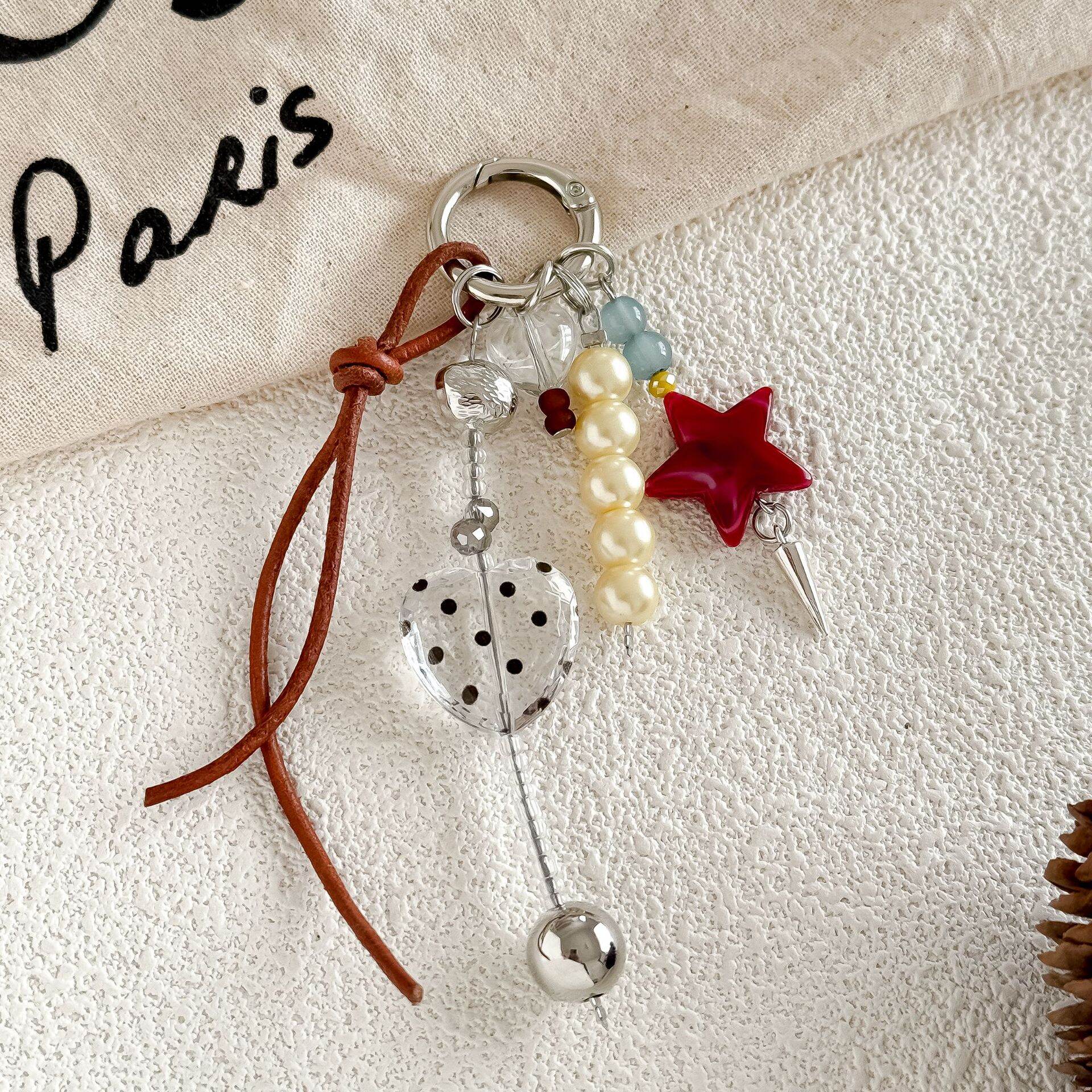 Série Simple Daily Heart Twist Beads Star Plastic Bag Bretters 2