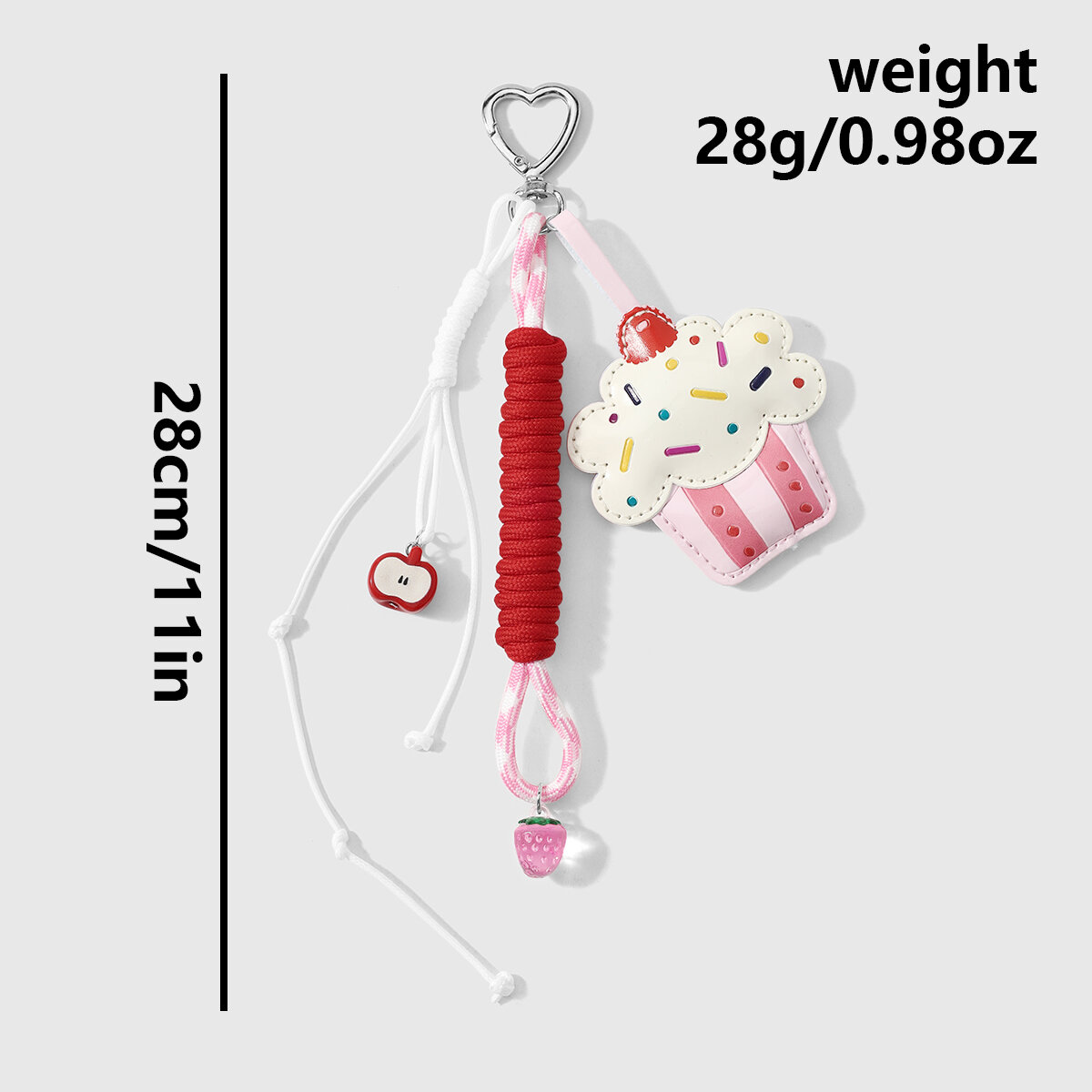 Simple Series Daily Cartoon Leather Women's Bag Charms h5 Picture2