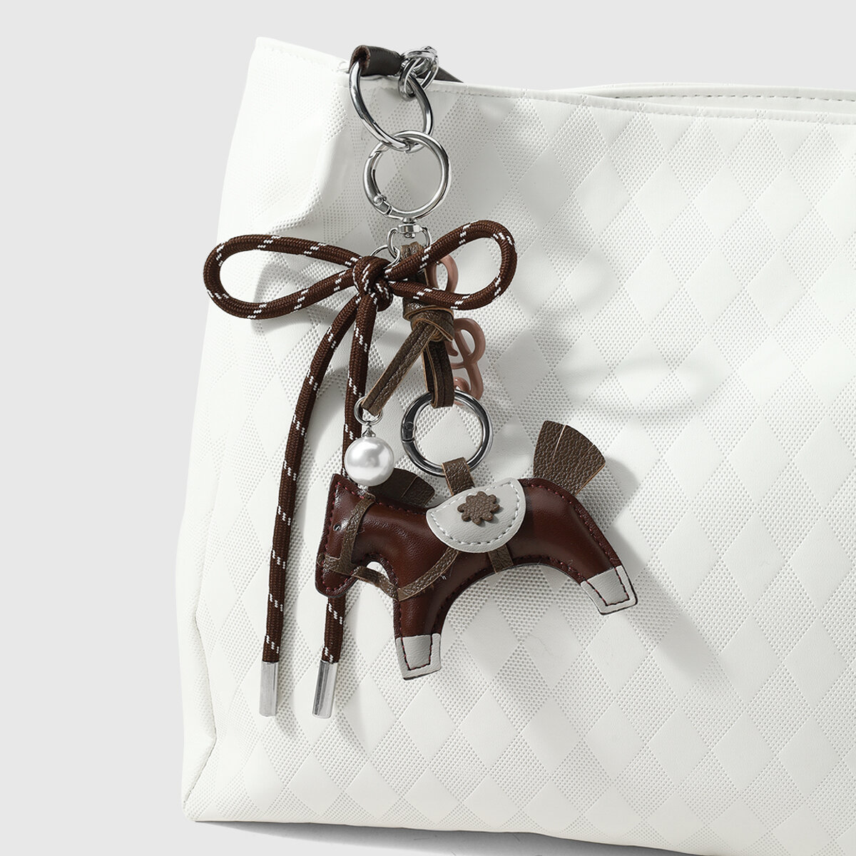 Simple Series Daily Cartoon Leather Bag Charms Picture6