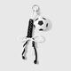 One black and white soccer ball keychain Picture4