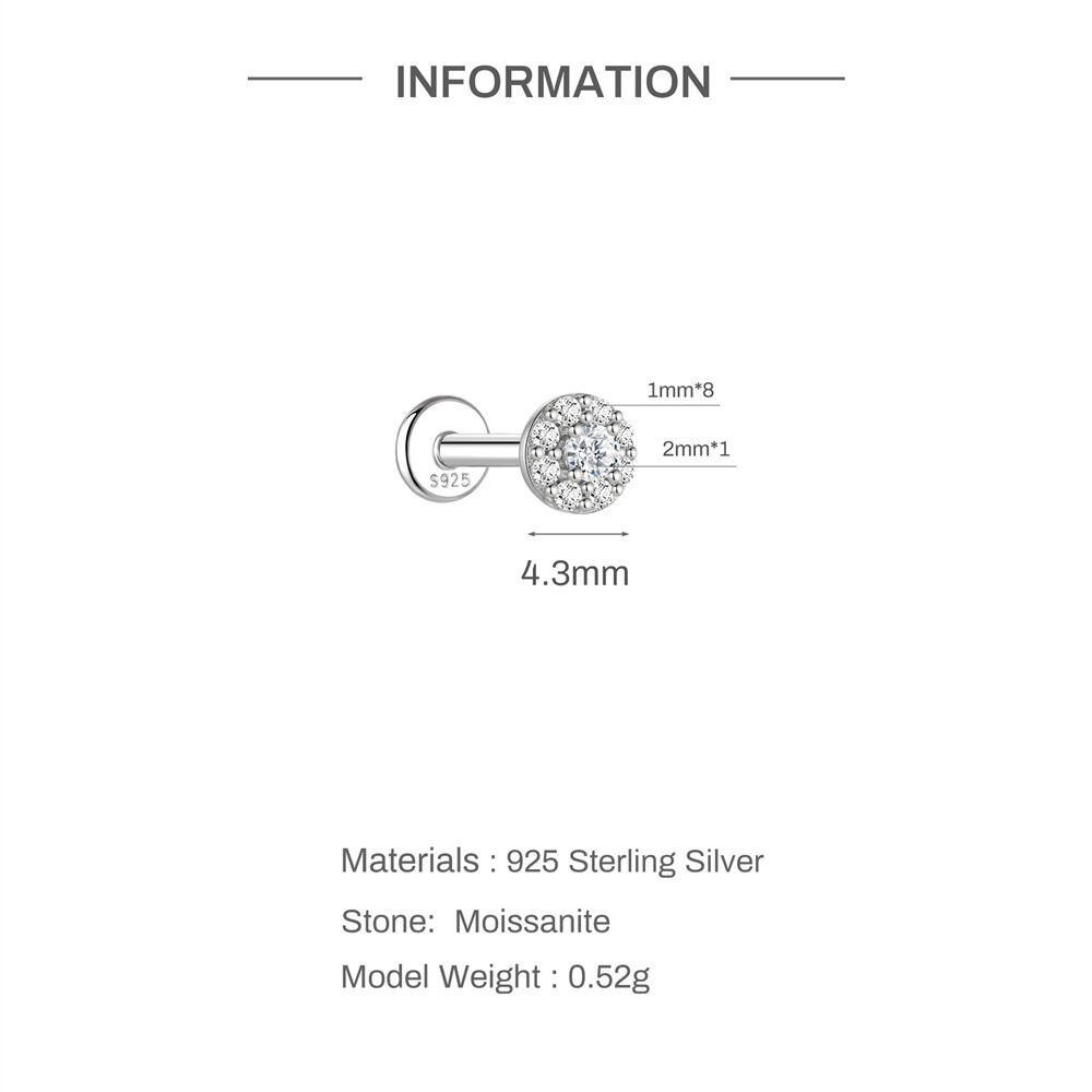 Style 1/2mm- 0.03ct D