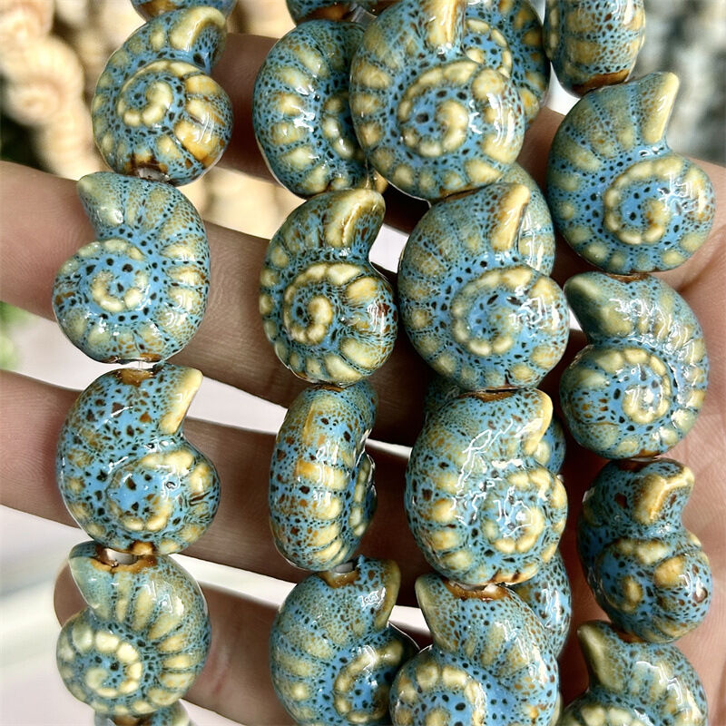 1 Piece Vacation Oceanic Style Ceramics Jewelry Beads(20*17mm)