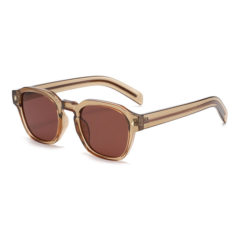 Lunettes de soleil Simple Series Daily Solid Color à imprimé léopard dégradé 2