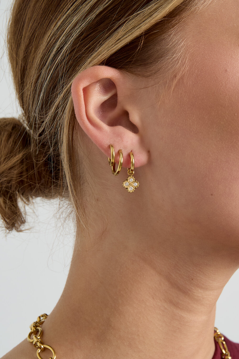 Small earring with clover h5Picture2