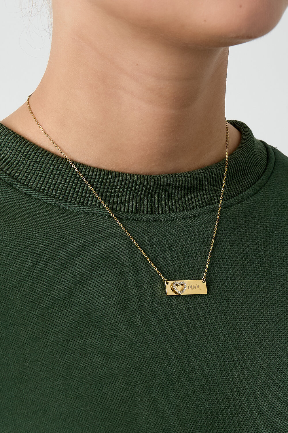Ketting met plaatje en hart h5Afbeelding3