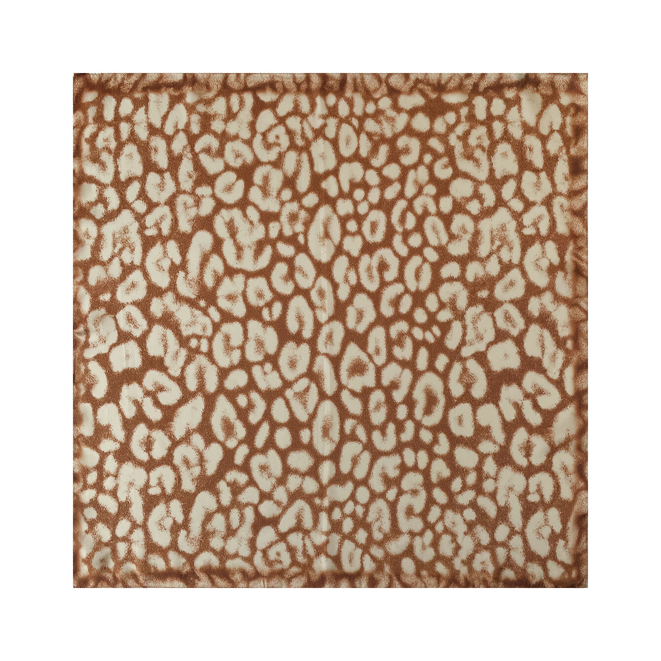 Bufandas de verano para mujer de poliéster con estampado de leopardo retro de la serie clásica