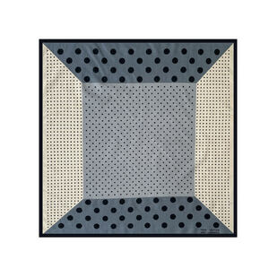 Bufandas de verano para mujer de algodón con estampado sencillo de lunares en colores variados. h5 Imagen5