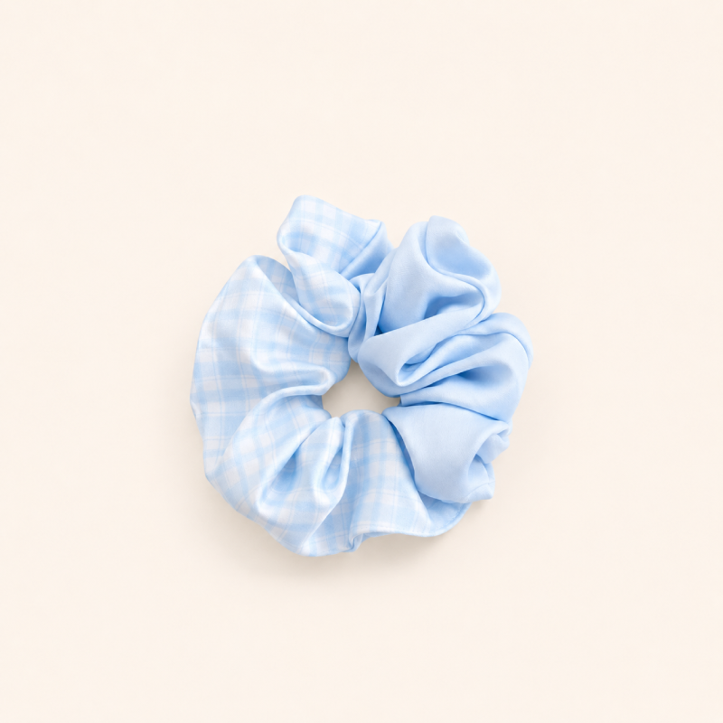 Simple Series Daily Plaid Fabric Scrunchies 2