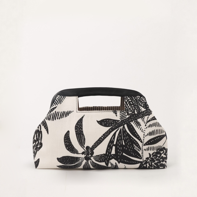 Casual Style Printed Oceanic Style Plant Polyester Women's Square Bag