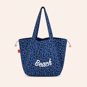 Casual Style Printed Letter Solid Color Leopard Print Canvas Women's Tote Bag h5
