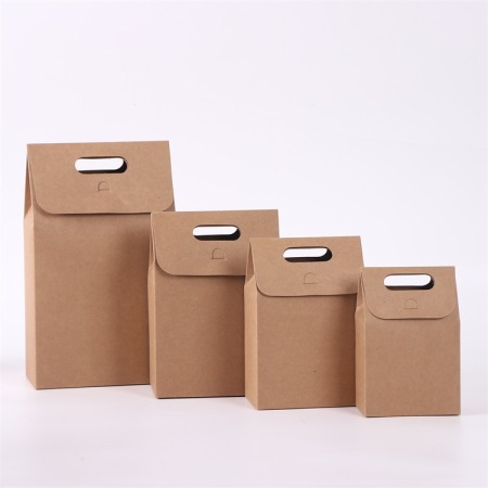 Einfache, einfarbige Papier-Schmucktüten der Serie „Täglich“
