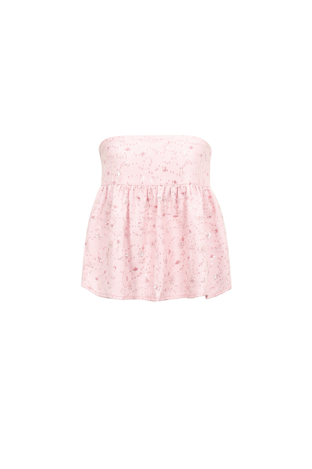 Sparkle Peplum Top And Shorts Set h5Picture4