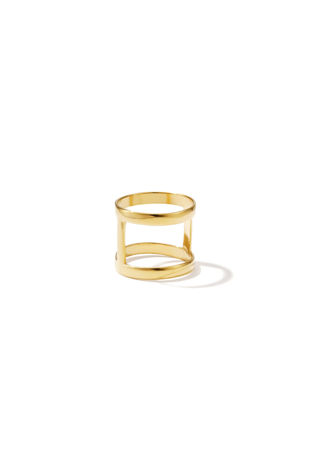 Seidenschalclip, rund, schlicht, Edelstahl, Alltagsaccessoire