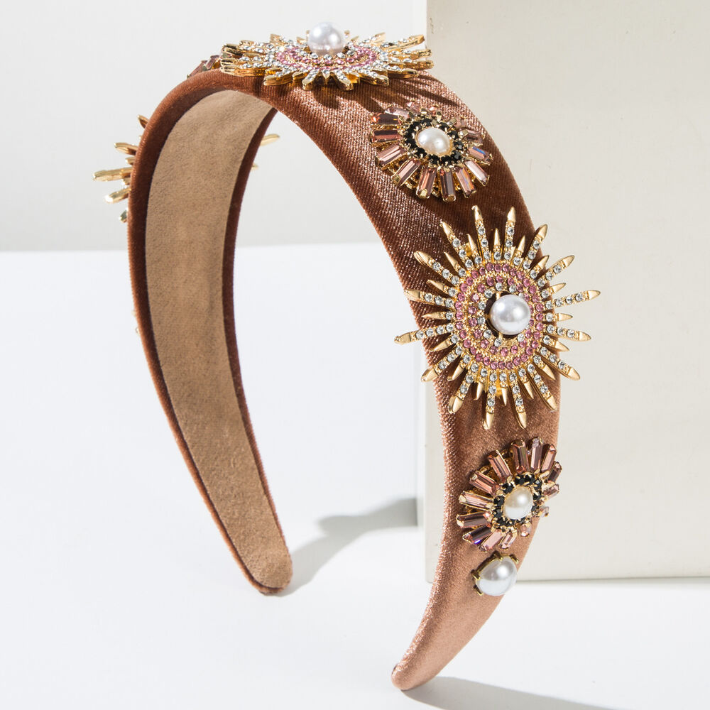 Luxurious Series Bohemian Sun Rhinestone Rhinestone Hair Bands