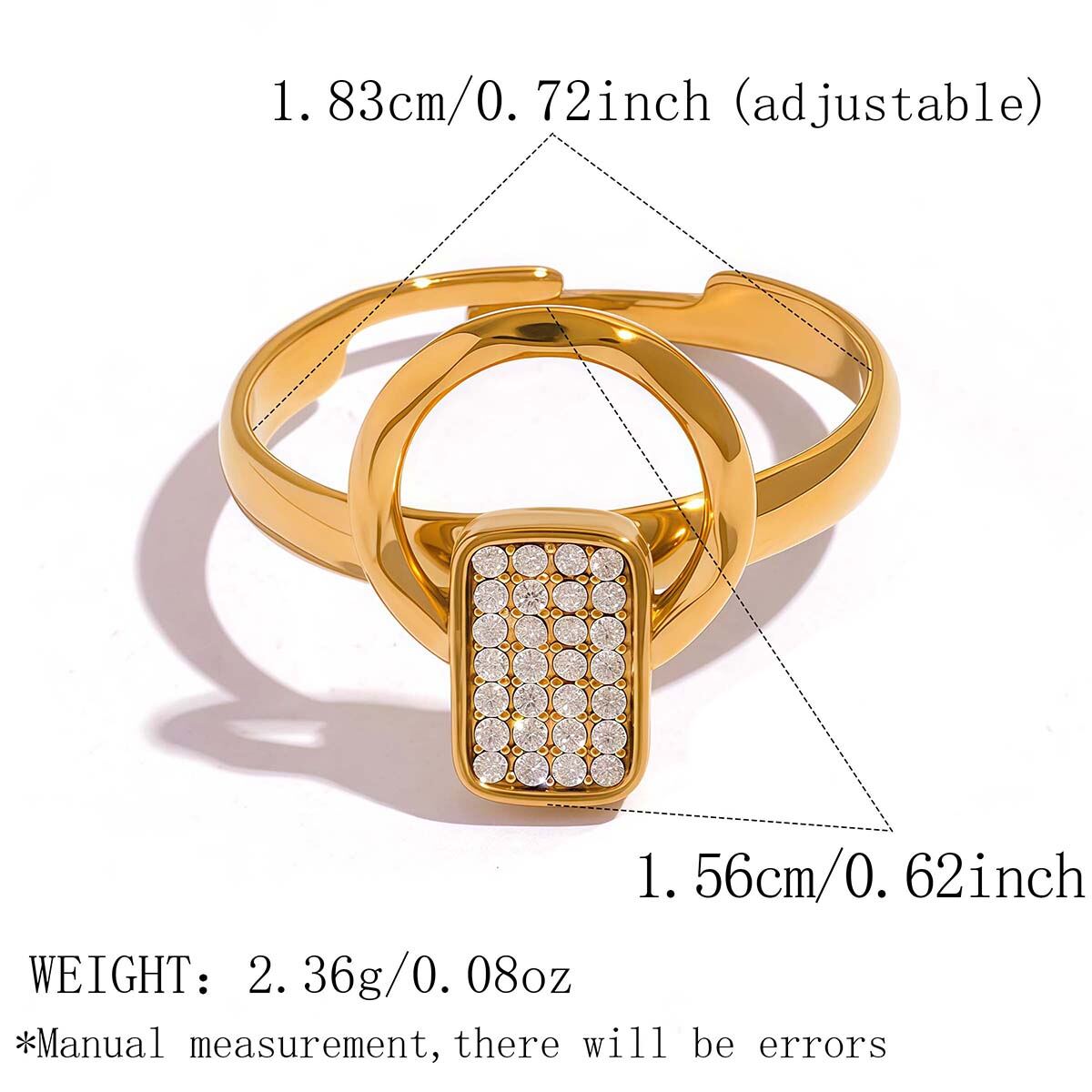 Gold Color/One Size/Style1 