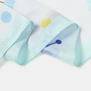 Sciarpe estive in poliestere della serie Simple con fiori naturali, colori misti e foglie. h5 Immagine5