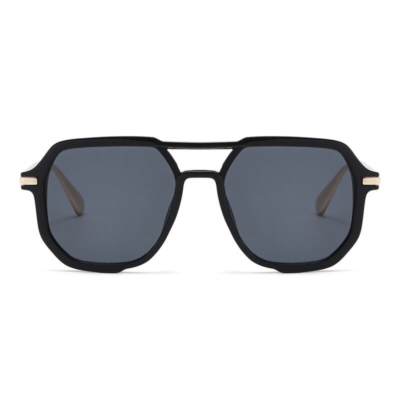 Simple Series Retro Zonnebrillen in effen kleuren Afbeelding3