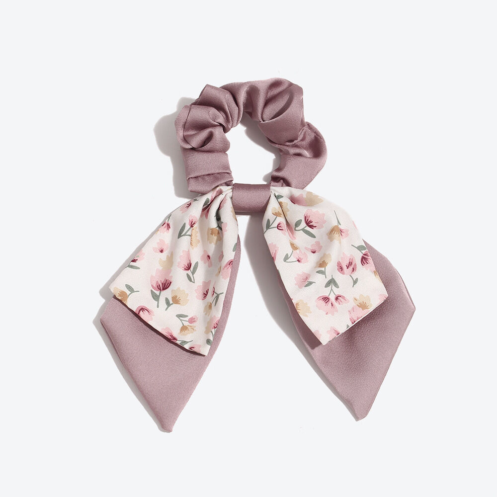Simple Series Sweet Flower Fabric Scrunchies 