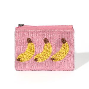Simple Series Casual Fruit Oceanic Style Beads Mixed Color Plant Circle Woven Polyester Wallets h5