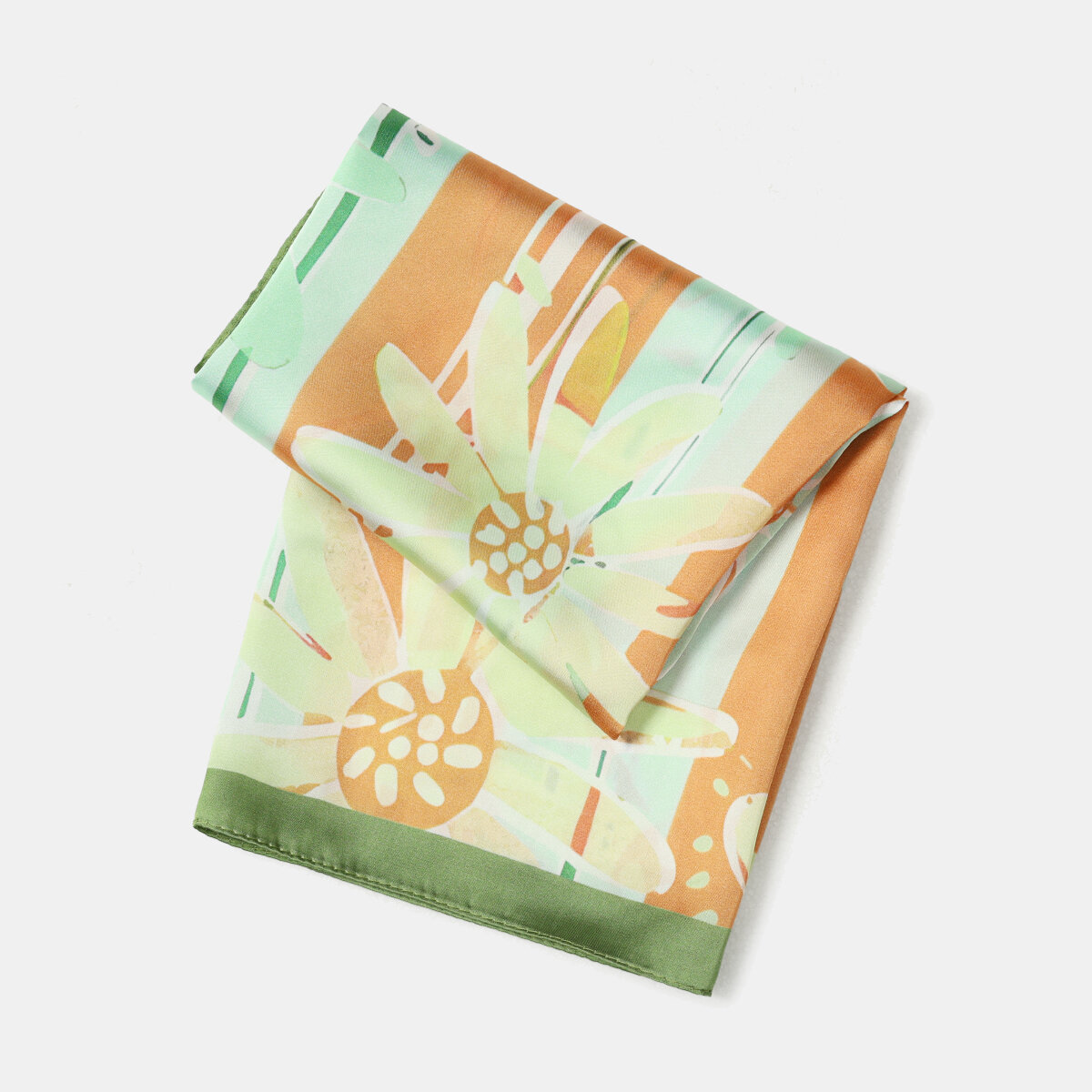 Sciarpe estive in poliestere della serie Simple Sweet Flower, colori misti Immagine4