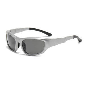 Eenvoudige serie casual zonnebrillen in effen kleuren h5 Afbeelding2