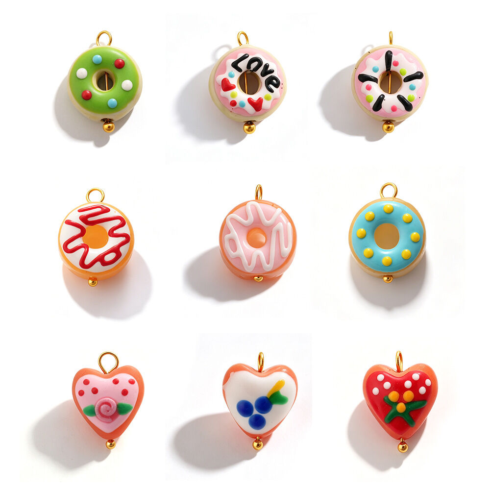 Simple Series Daily Heart Stainless Steel Waterproof   Gold Color  Women's Pendants h5 Picture5