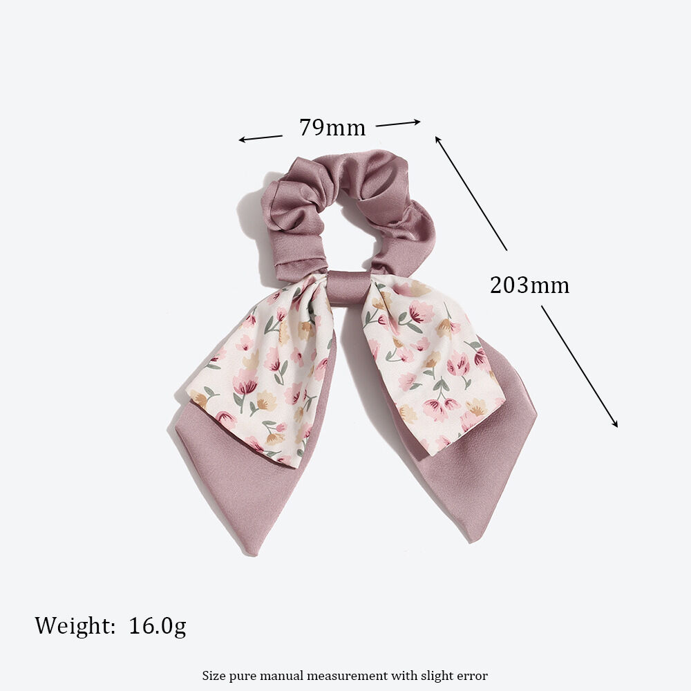 Simple Series Sweet Flower Fabric Scrunchies h5 Picture5