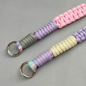 Simple Series Casual Twist Mixed Color Woven Braided Rope Phone Chain h5 Picture3