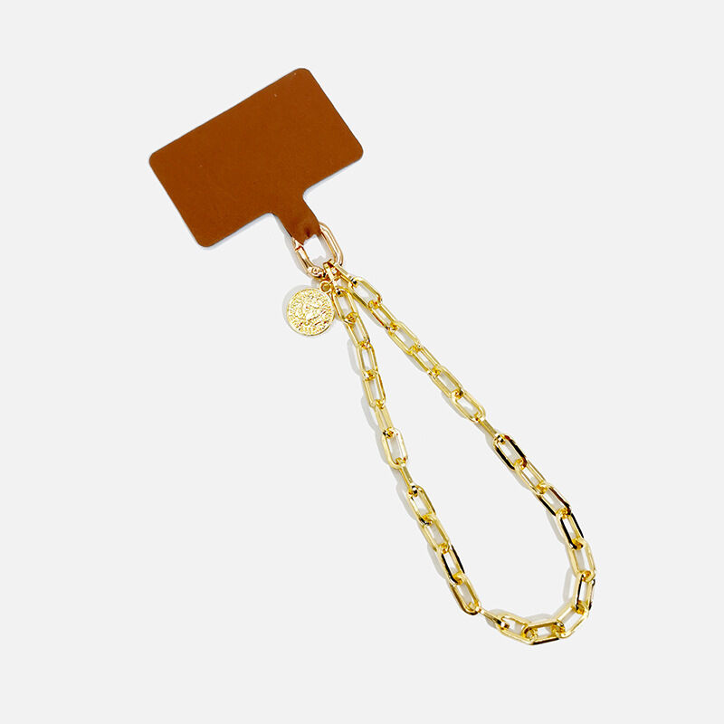 Simple Series Casual Irregular Shape Beads Chain Resin Phone & Bag Chain h5Picture4