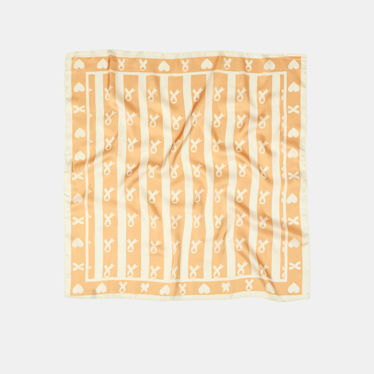 Sciarpe estive in poliestere a righe Daily Heart della serie Simple, colori misti. h5 