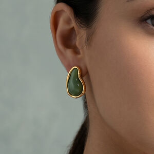 Classic Series Droplet Resin Women's Stud Earrings h5 Picture4