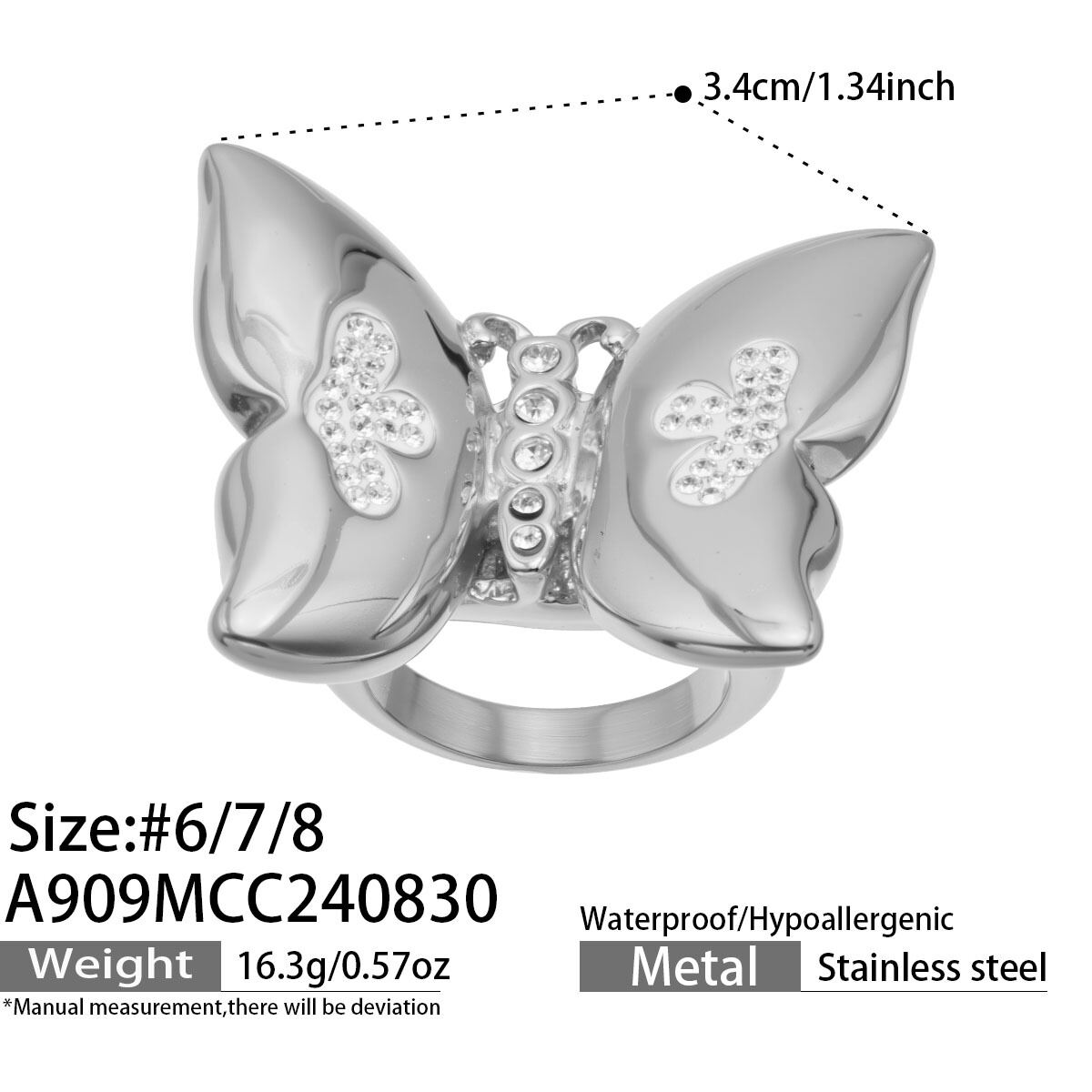 Stile 8/Misura dell'anello 7 Immagine16