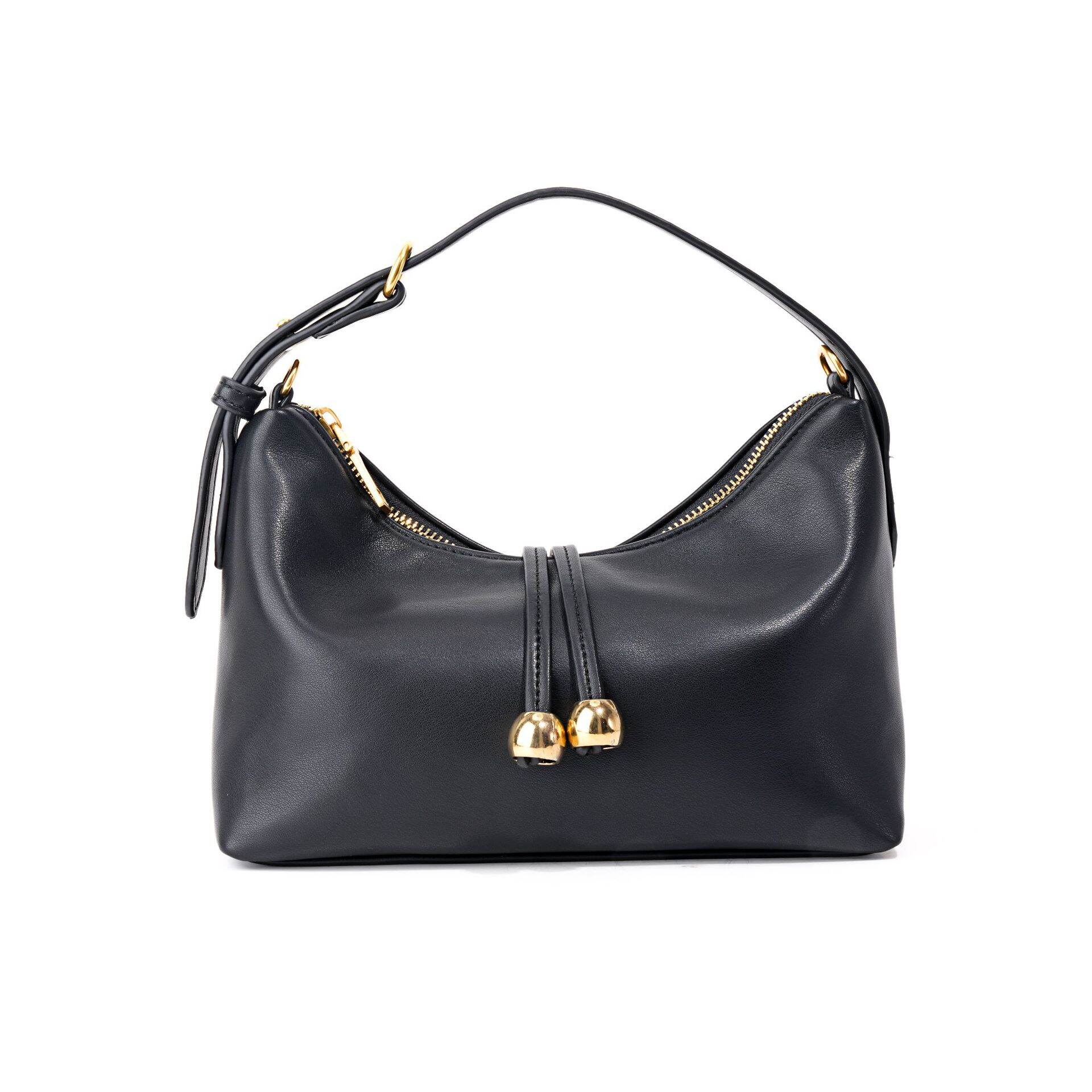 Minimalistische, einfarbige Damenhandtaschen aus PU 2