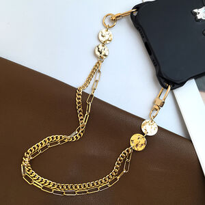 Simple Series Daily Chain Circle Metal Phone Chain h5 Picture3