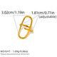 Gold Color/One Size/款式4 Picture4