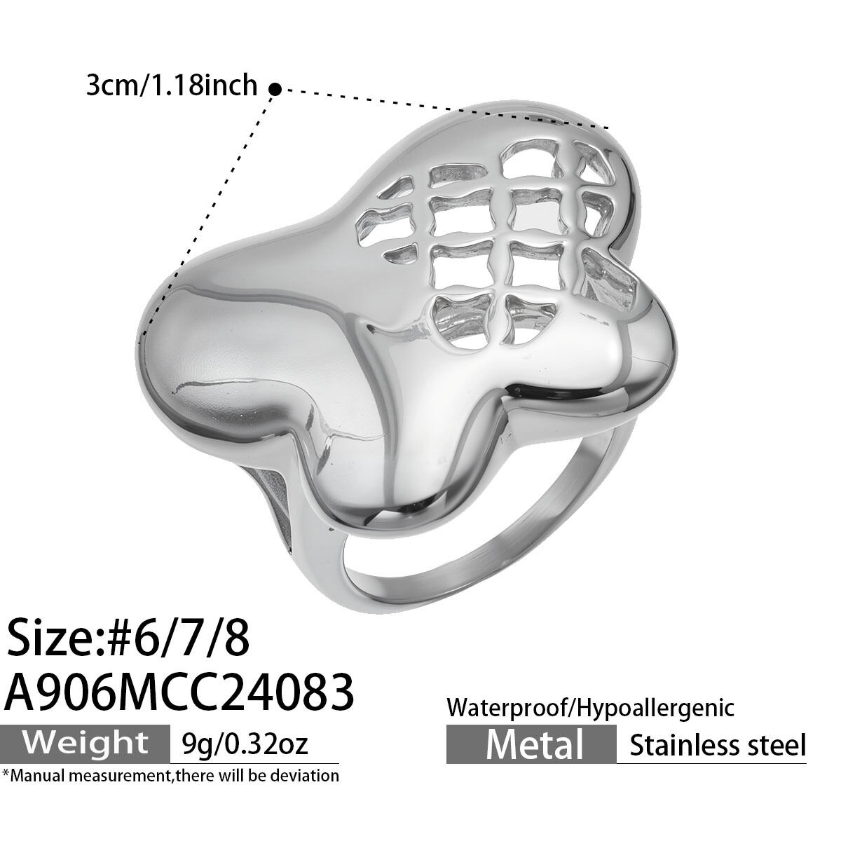 Stile 6/Misura dell'anello 6 Immagine9