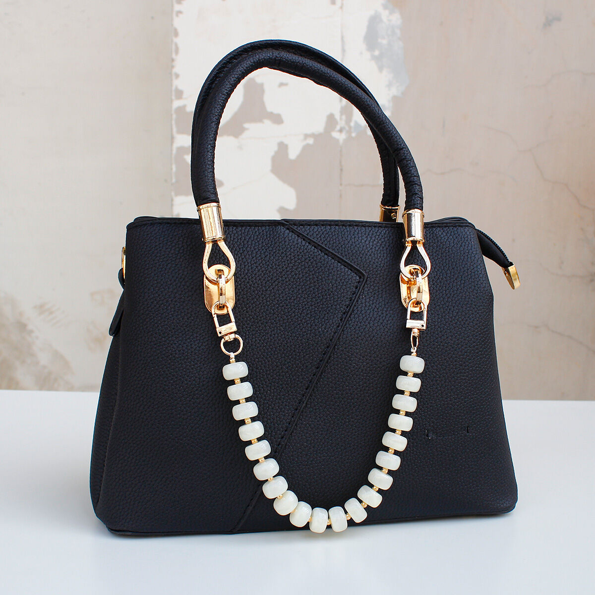 Simple Series Daily Solid Color Beads Mixed Color Gradient Color Acrylic Phone & Bag Chain Picture5
