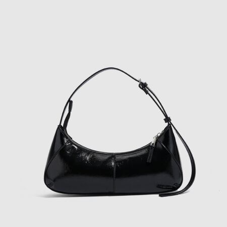Casual Style Solid Color Pu Women's Shoulder Bags