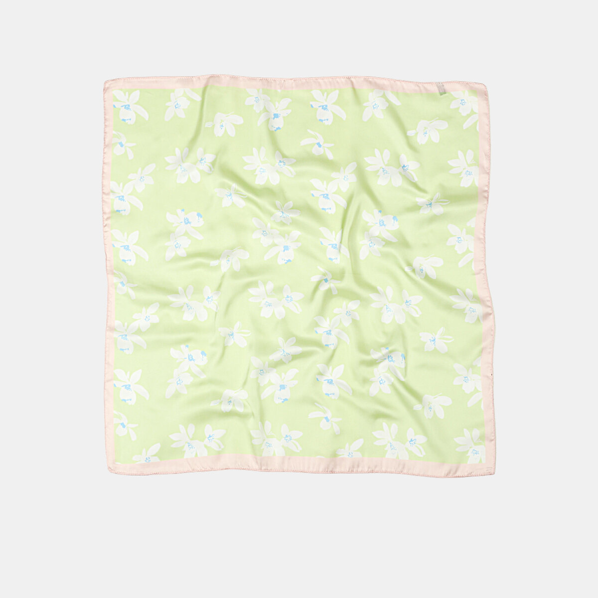 Simple Series Sweet Flower Mixed Color Polyester Sommerschals aus Polyester