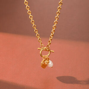 Simple Series Daily Heart Stainless Steel Waterproof Gold Color Zircon Women's Pendant Necklaces h5 Picture5